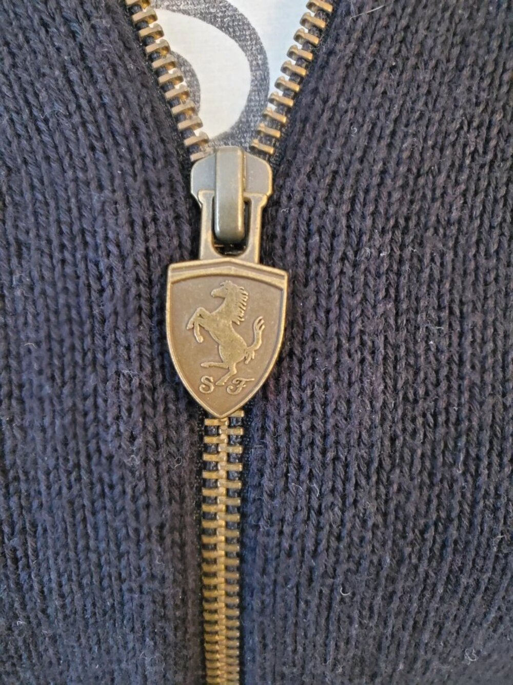 Ferrari Zip Up Sweater - Picture 6 of 7